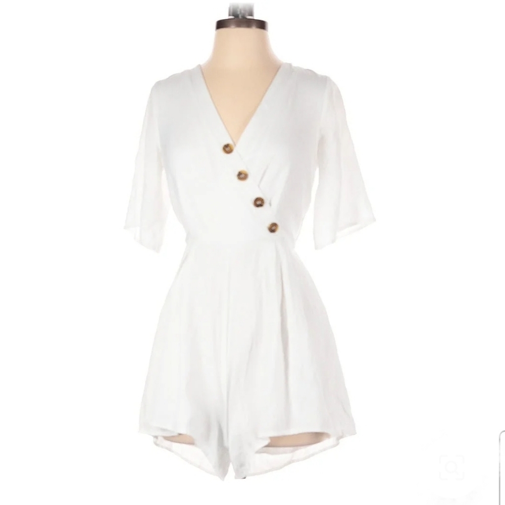 White Trixxi Romper
